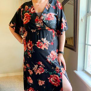 Everly Floral Maxi Dress